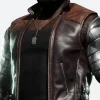 Mortal Kombat 11 Jax Leather Vest Front Image