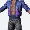 Mortal Kombat 11 Johnny Cage Leather Jacket Front Image