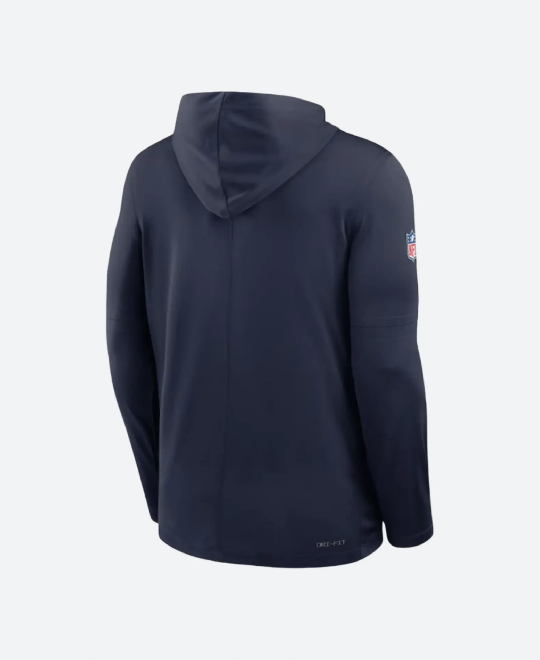 New England Patriots Sideline Black Pullover Sweatshirt
