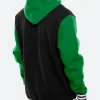New Era X Philadelphia Eagles Varsity Jacket Back Image
