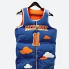 New York Jalen Brunson Puffer Vest Front Image