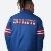 New York Patriots Varsity Jacket Back Image