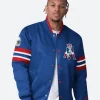 New York Patriots Varsity Jacket Front mage