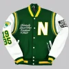Norfolk State University Varsity Jacket Back Image