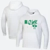 Notre Dame Fighting Irish All Fight Hoodie White Front & BAck Image