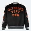 OVO X New Era NY Giants Varsity Jacket Back Image