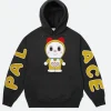 Palace Doraemon Hoodie Black Back Image