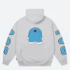 Palace Doraemon Hoodie Black Back Image
