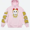 Palace Doraemon Hoodie Pink Front Image