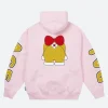 Palace Doraemon Hoodie Grey Front Image