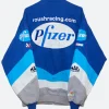 Pfizer Nascar Racing Jacket Style 04 Back Image