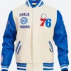 Philadelphia 76ers 3X Final Champs Varsity Jacket