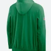 Philadelphia Eagles Sideline Hooded Jacket back Image
