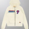 Philadelphia Phillies X Aviator Nation Stripe Hoodie Back Image