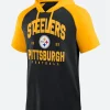 Pittsburgh Steelers Hooded T-Shirt Front Image