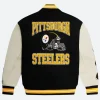 Pittsburgh Steelers Varsity Jacket Back Image
