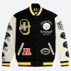 Pittsburgh Steelers Varsity Jacket Front Image