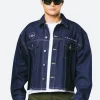 Pokémon Pikachu Denim Jacket Front Image