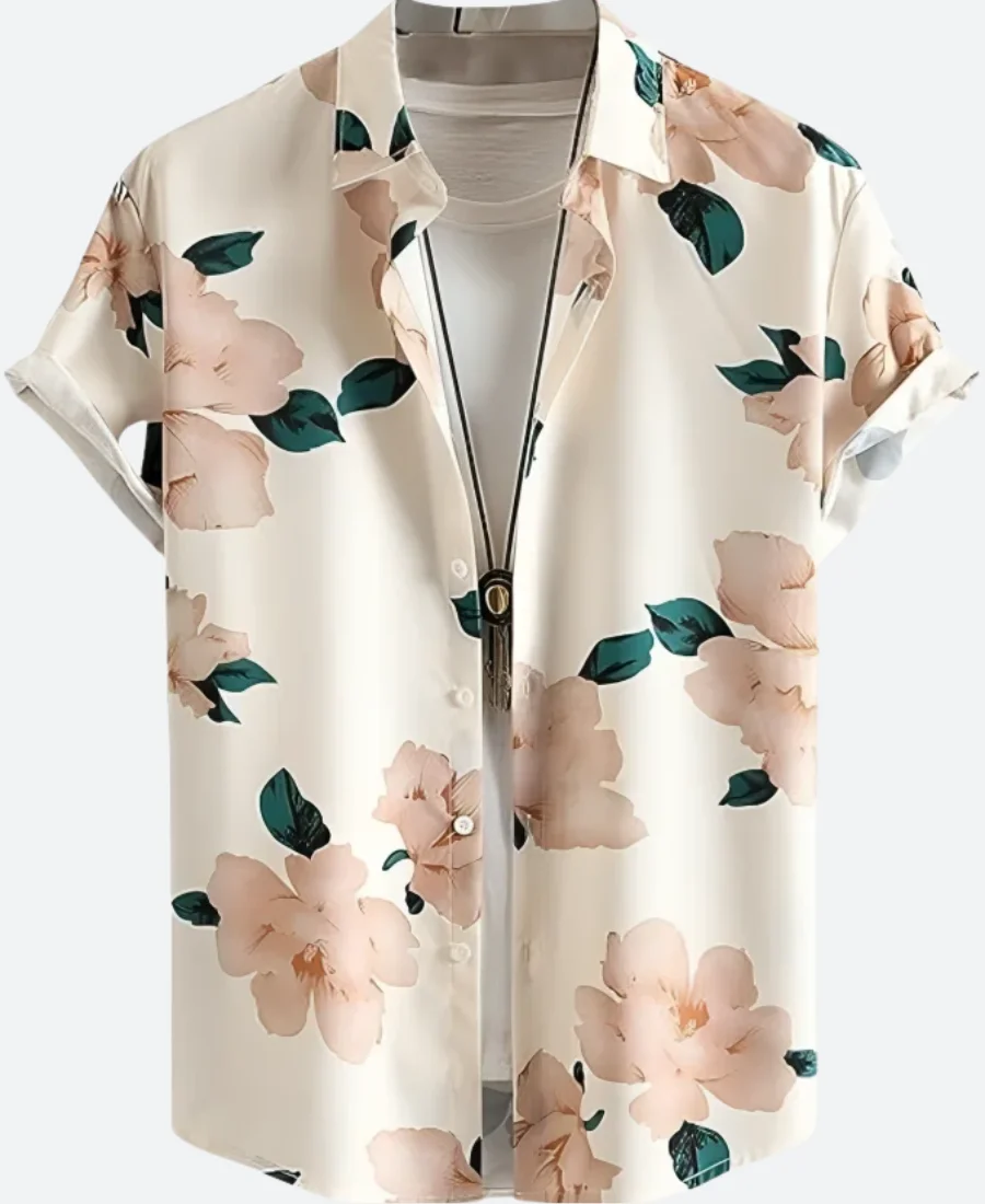 Pop The Balloon Live S01 Griffin Scillian Floral Shirt Front Image