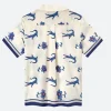 SNL 2025 Crocodile & Floral Shirt Back Image