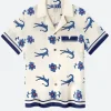 SNL 2025 Crocodile & Floral Shirt Front Image