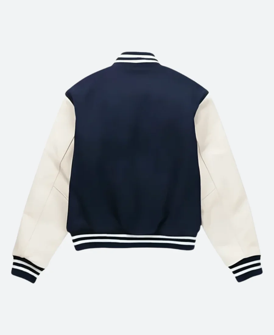 SZA Letterman Varsity Jacket Back Image