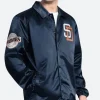 San Diego Padres Cooperstown Coaches Jacket Front Image