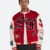 San Francisco 49ers Varsity Jacket Front Image