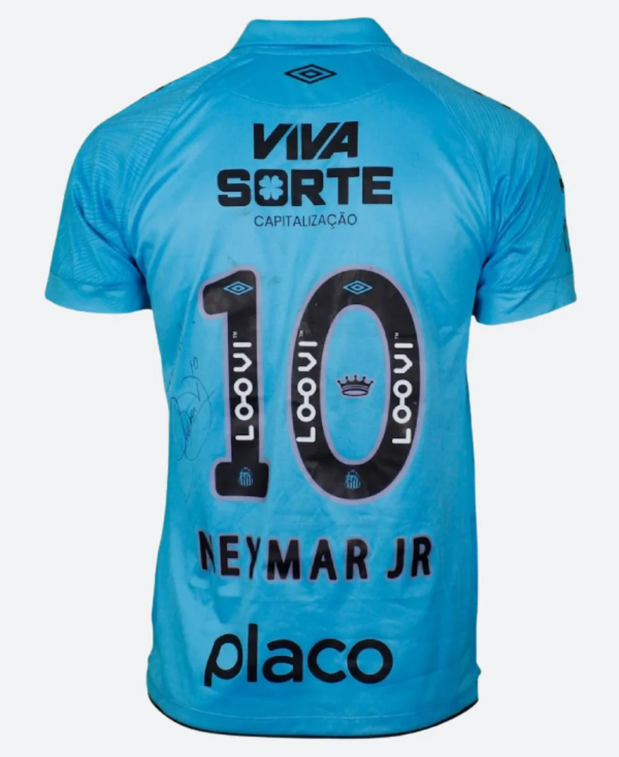 Santos FC 2025 Neymar Jr Jersey Back I mage