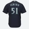 Seattle Mariners Ichiro Suzuki Jersey Back Im age