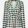 Selling the City S01 Abigail Godfrey Checked Blazer Front Image