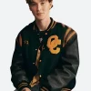 She's The He Movie Premiere Siobhan McCarthy Varsity Jacket Front Immage