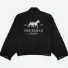 Siegelman Stable Embroidered Coaches Black Jacket