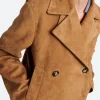 SiriusXM Studios 2025 Pamela Adlon Suede Leather Jacket Zoom Image