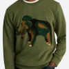 Smartypants S02 Green Mamoth Sweatshirt Front Image