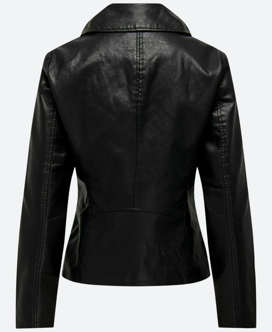 Smoke 2025 Michelle Calderone Leather Jacket Back Image