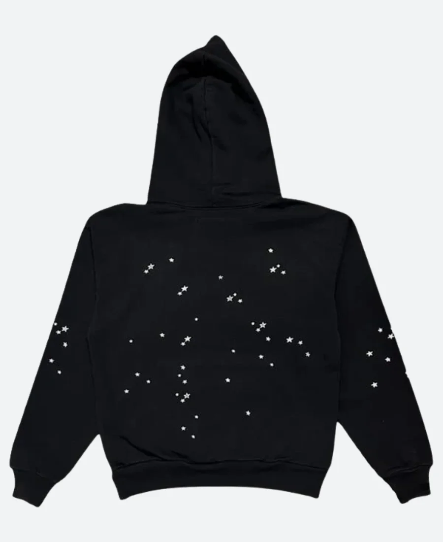 Sp5der Jeffery Drake Hoodie Back Image