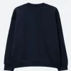 Sporty And Rich Sweatshirt Black back Image