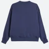 Sporty And Rich Sweatshirt Navy Blue Bacak Image