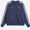 Sporty And Rich Sweatshirt Navy Blue Bacak Image