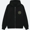 Stussy Ranger Hoodie Blue Back Image
