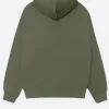 Stussy Wes Wings Hoodie Green Back Image