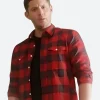 Supernatural Dean Winchester Flannel Shirt Actor Image