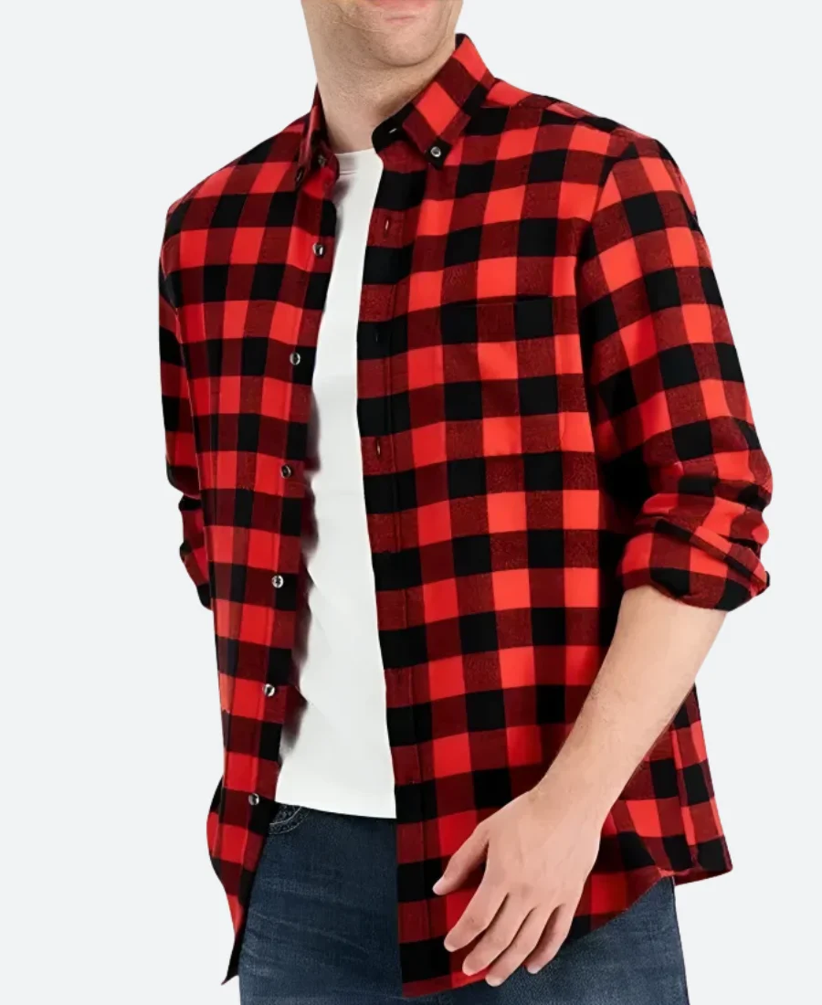 Supernatural Dean Winchester Flannel Shirt Front Image