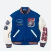 Supreme Hysteric Glamour Varsity Jacket Blue Front Image