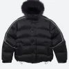 Supreme Jordan Puffer Jacket Black Front Image