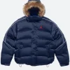 Supreme Jordan Puffer Jacket Blue Front Image