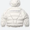 Supreme Jordan Puffer Jacket White Back Image