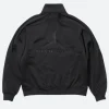 Supreme Jordan Tricot Track Jacket Black Back Image