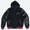 Supreme X Jordan Varsity Jacket Front Image